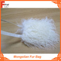 Bolso de piel de cordero de Mongolia